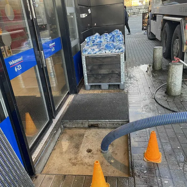 Prosjekt: rengjøring av rister og sluk for rema1000